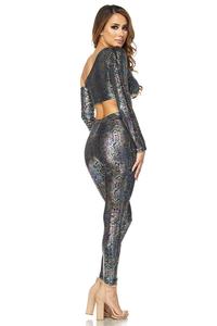 "SNAKE" Two Piece - Stilletoes Plus KV