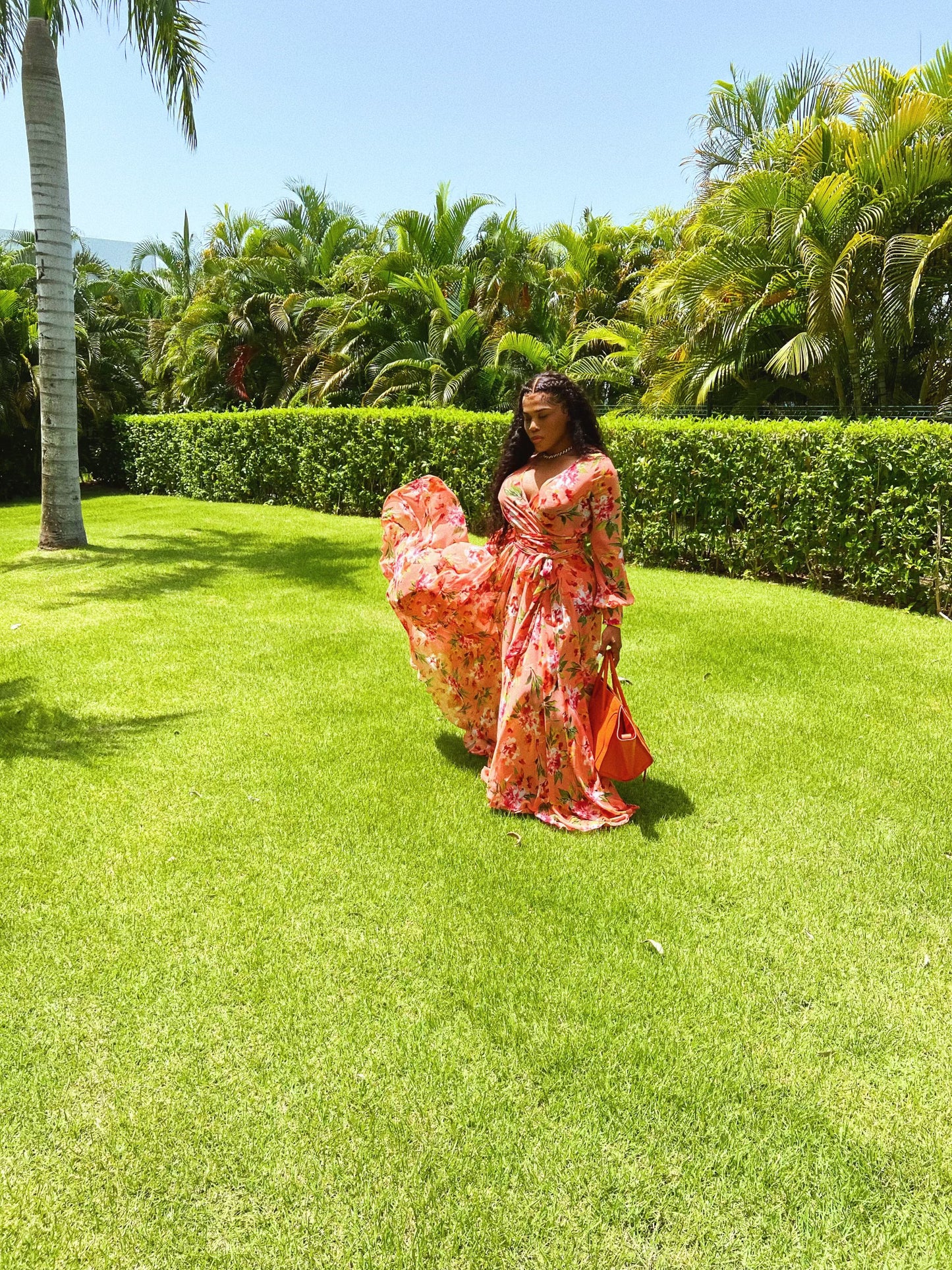 Maxi Dress with belt