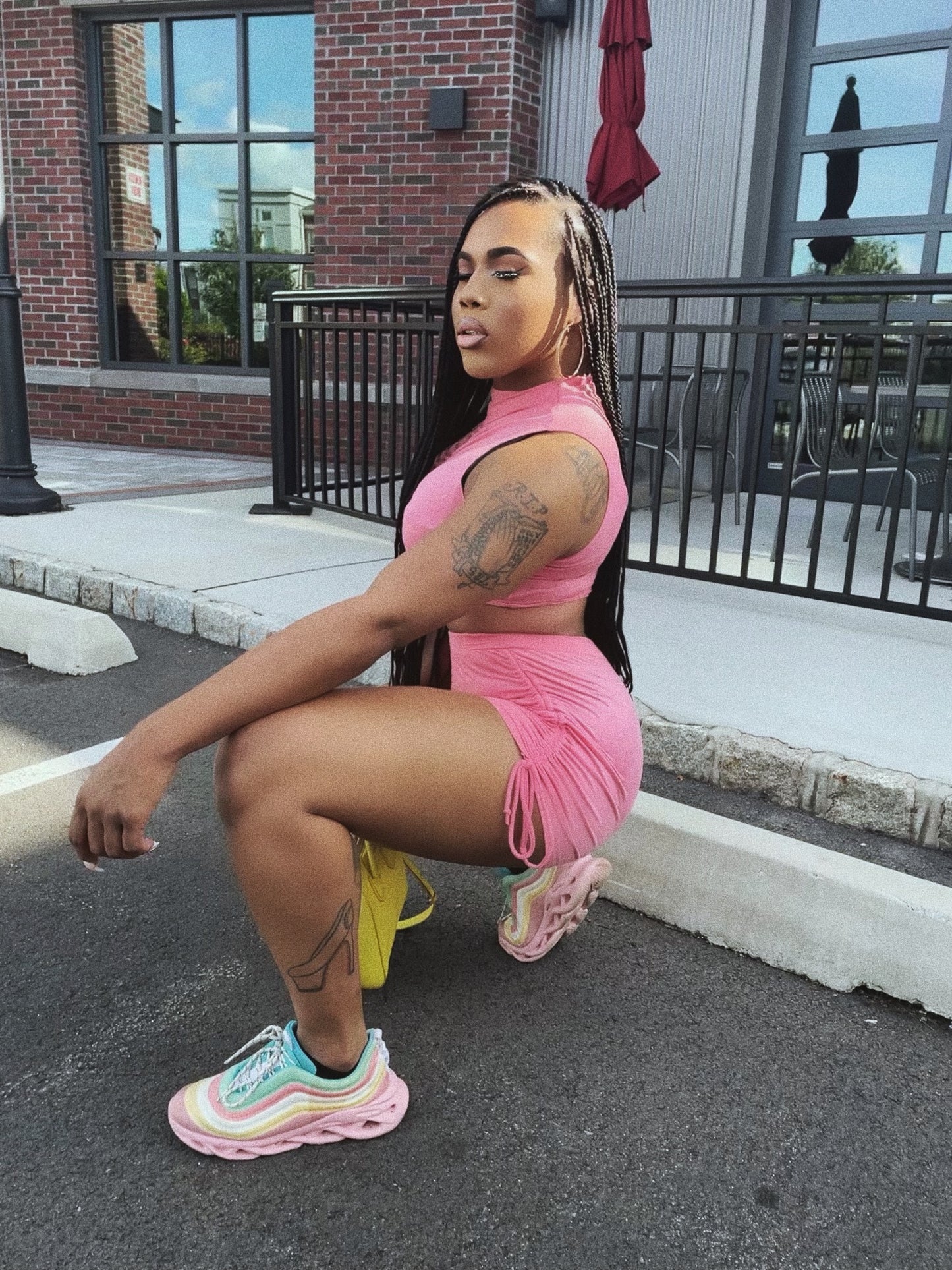 “Juicy” short set