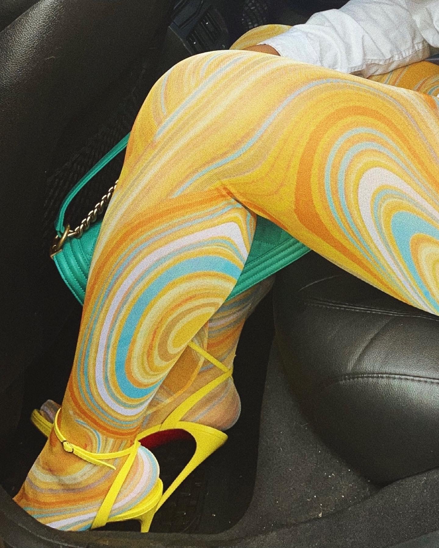 “Exotic Swirl” tights