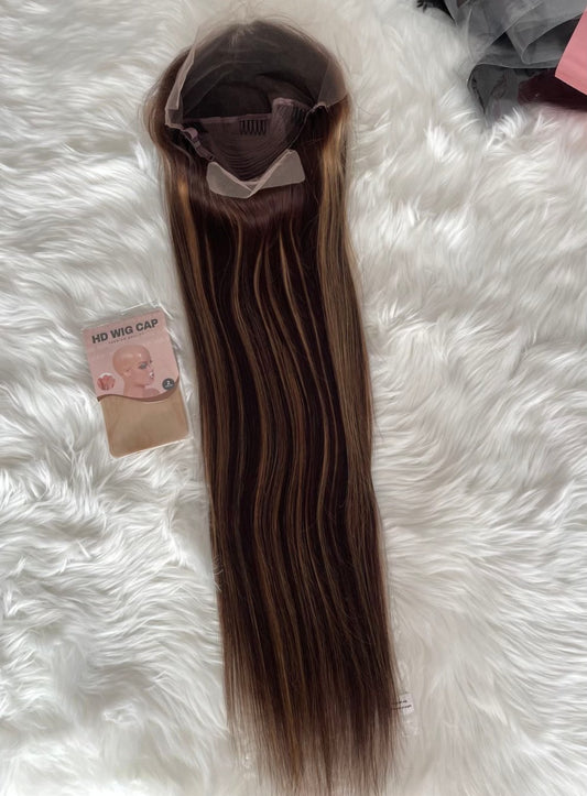 “Rich Girl” HighLight 13x6 HD Lace Wig