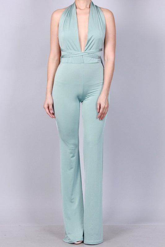 "Mint Fresh" Jumpsuit - Stilletoes Plus KV