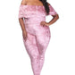Pink Velvet Jumpsuit - Stilletoes Plus KV