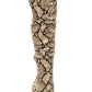 “Kindoll” Snake Skin thigh High Boots - Stilletoes Plus KV
