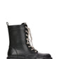 “Nunani” Glitter Shoe String Combat Boots
