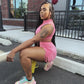 “Juicy” short set