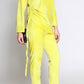 “Lemon Lime” Velvet drawstring top and pants set - Stilletoes Plus KV