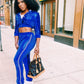 “Flashing Lights”  sequin two piece - Stilletoes Plus KV